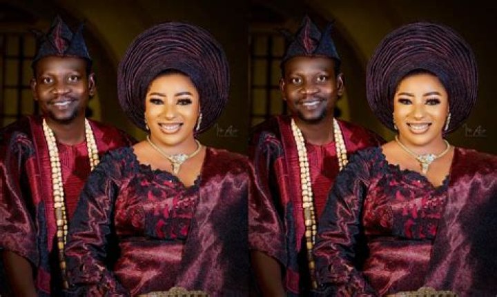 
Actress Mide Martins And Husband, Afeez Owo, Start The New Month On A Love Note 