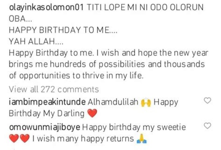 
Actress Olayinka Solomon to mark birthday with 3-in-1 party 