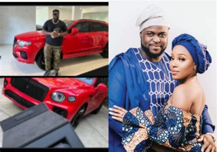 
Adewale Adeleke’s Wife Celebrates As Husband Acquires Custom-made Bentley Bentayga 