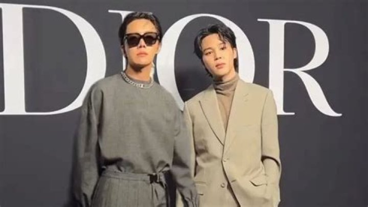 
“Everyone was so whipped”: BTS’ Jimin and j-hope pull in massive crowd by surprise attending DIOR’s Paris Fashion show together 