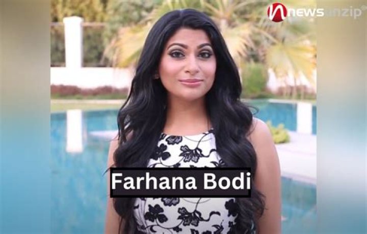 Farhana BodiHeight, Weight, Net Worth, Age, Birthday, Wikipedia, Who, Instagram, Biography
