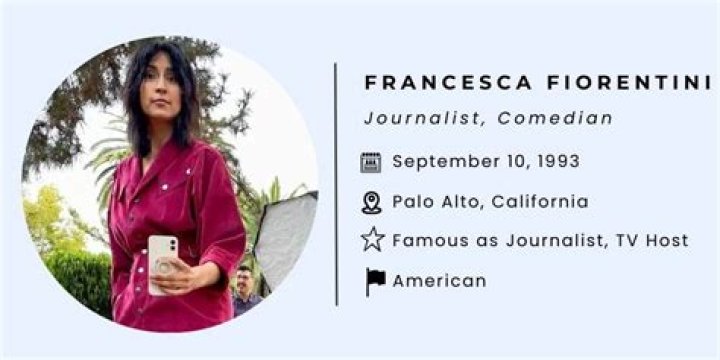 Francesca Fiorentini Height, Weight, Net Worth, Age, Birthday, Wikipedia, Who, Instagram, Biography