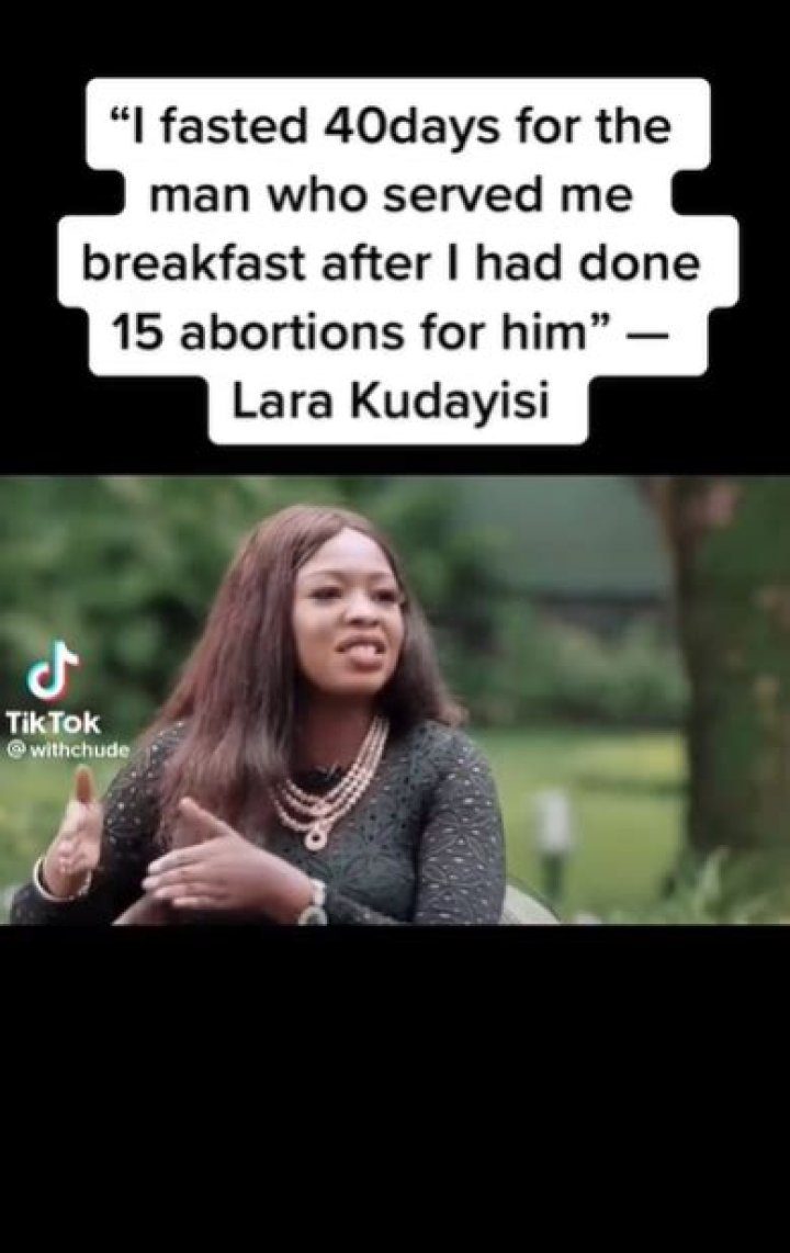 
“I Fasted 40 Days For The Man Who Dumped Me After Having 15 Abortions For Him” – Lara Kudayisi 