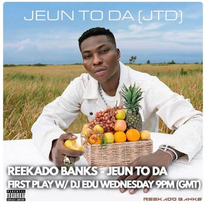 
LYRICS: Reekado Banks – Jeun To Da (JTD) 