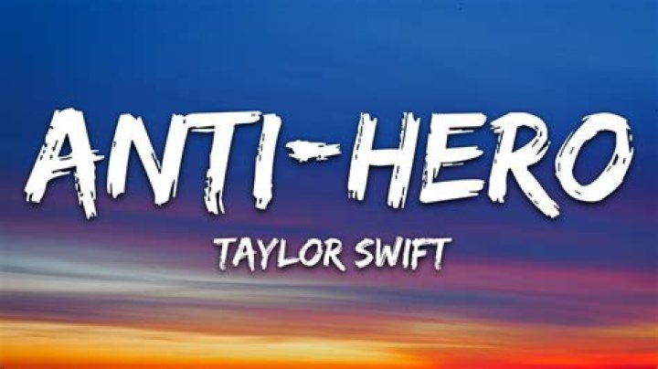 
LYRICS: Taylor Swift – Anti-Hero 