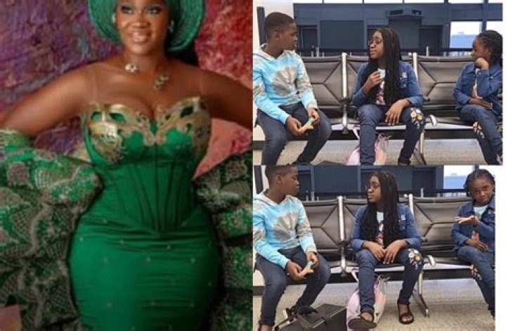 
Mercy Johnson Vents Out Over Her Childrens’ Complaints 