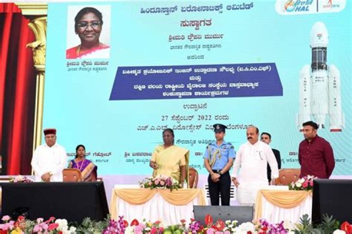 
President Murmu lauds HAL-ISRO partnership 