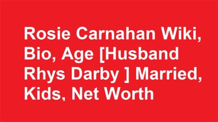 
Rosie Carnahan Age, Birthday, Wikipedia, Who, Nationality, Biography 
