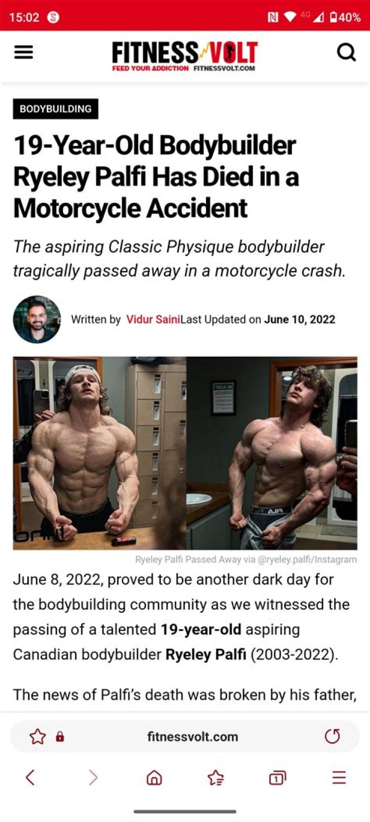 
Ryeley Palfi Accident And Injury Update: What’s Wrong With Him? 