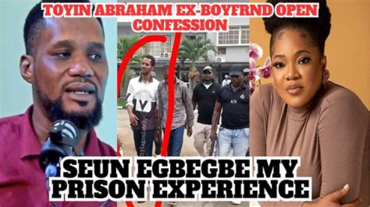
Seun Egbegbe, Toyin Abraham’s Ex-lover, Has Been Released From Prison After Serving 42 Months For Phone Theft. 