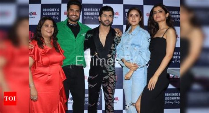 
Shehnaaz Gill attends Aladdin fame Siddharth Nigam’s birthday bash 