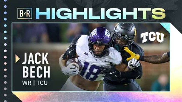 TCU WR Joe Staubach Parents Jeff Staubach And Jenny Staubach