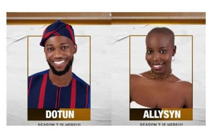 
‘The Show Is Becoming More Annoying’ – Reactions As Allysyn And Dotun Are Evicted From BBNaija Season 7 