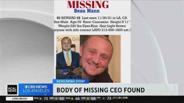 
What happened to Beau Mann? Missing Sober Grid CEO found dead years after disappearing on an Uber ride 