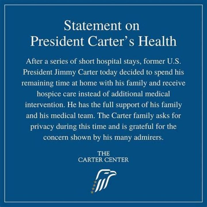 
What type of cancer did Jimmy Carter have? Health condition explored as former president set to receive hospice care 