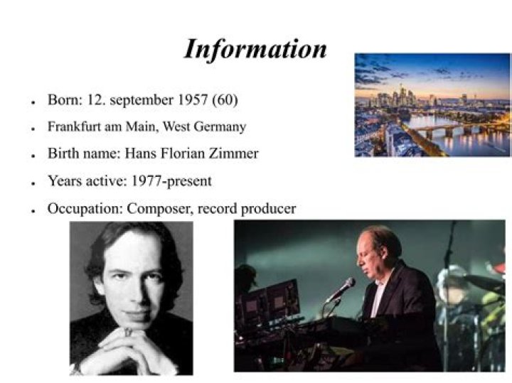 
Who are Hans Zimmers Parents? Hans Zimmer Biography, Parents Name, Nationality and More 