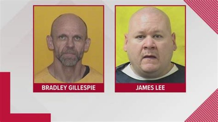
Who are James Lee, Bradley Gillespie, Ohio prison escapees? 