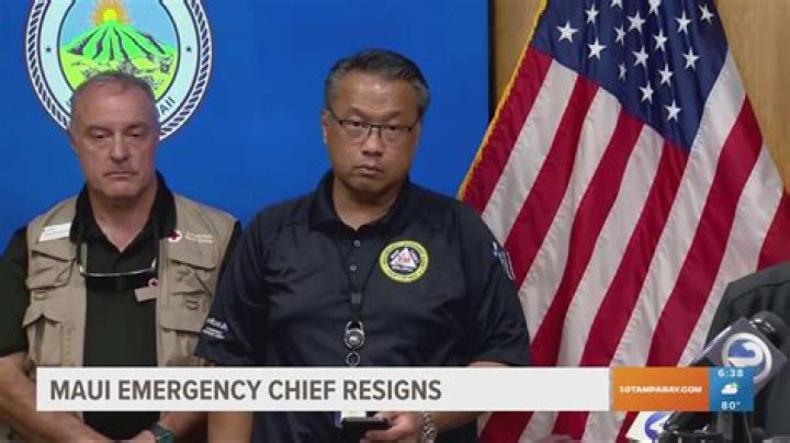 
Who is Herman Andaya? Maui’s emergency chief resigns after severe criticism for wildfire response 