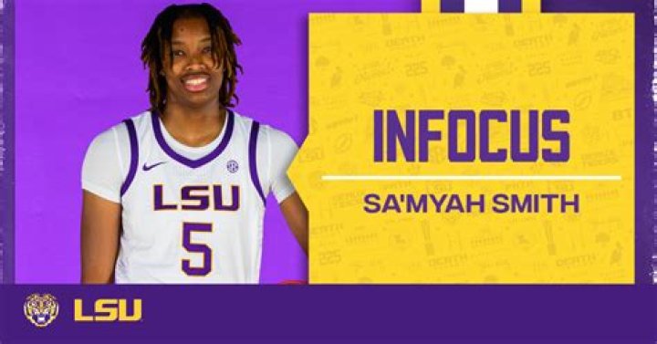 
Who is Sa’Myah Smith? LSU basketball team member gives health update following White House faint 