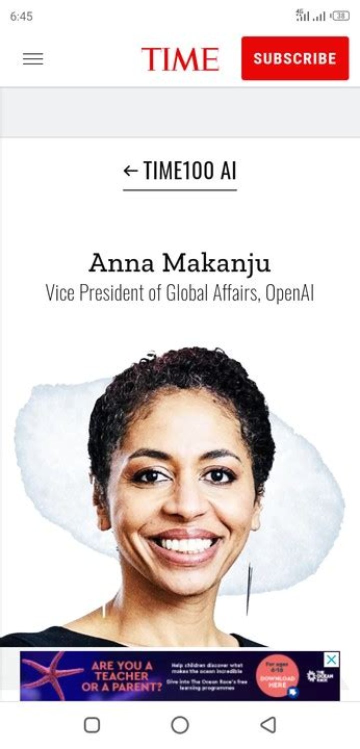 
Who Is The Political Advisor To Biden, Anna Makanju? 