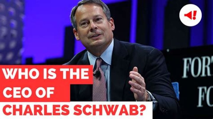 Who is Walter W Bettinger II, CEO of Charles Schwab?
