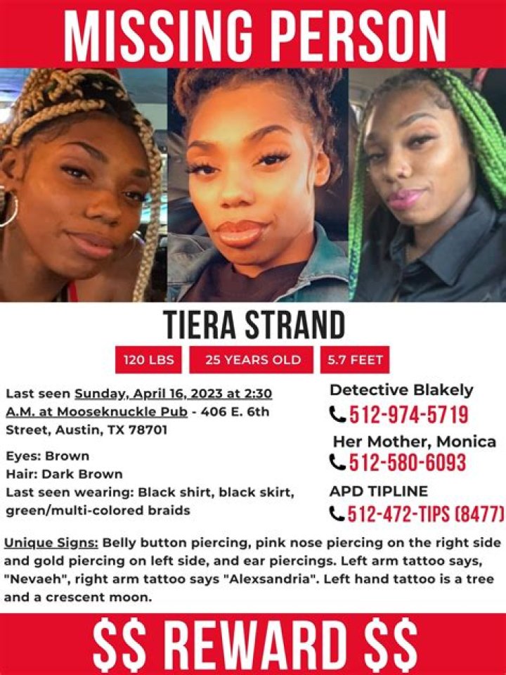 Who was Tiera Strand? Missing Texas mother’s body found in Temple
